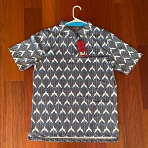Oahu Golf Apparel Men's Pattern Shirt